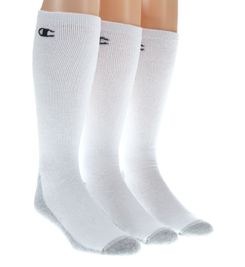 Double Dry High Performance Crew Sock - 3 Pack-acs