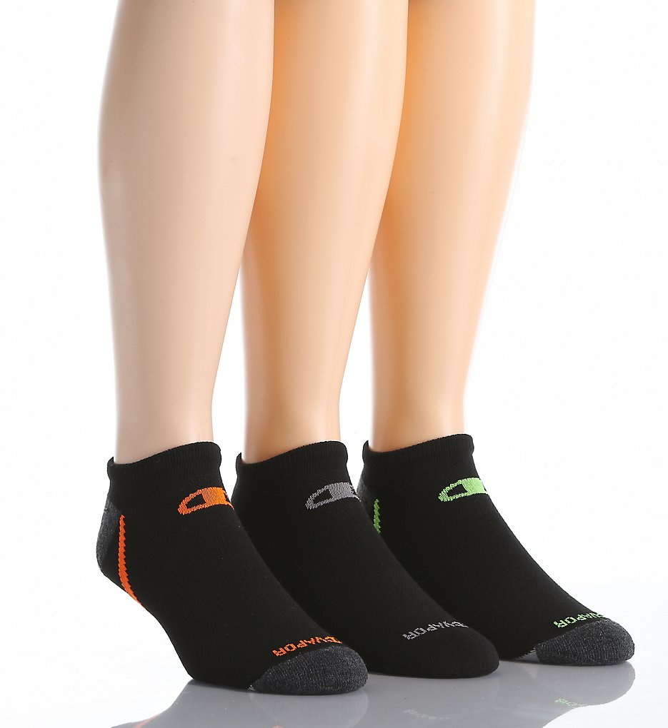 Champion CH201 Men's No Show Training Socks- 3 Pack (Assortment 2 6-12)