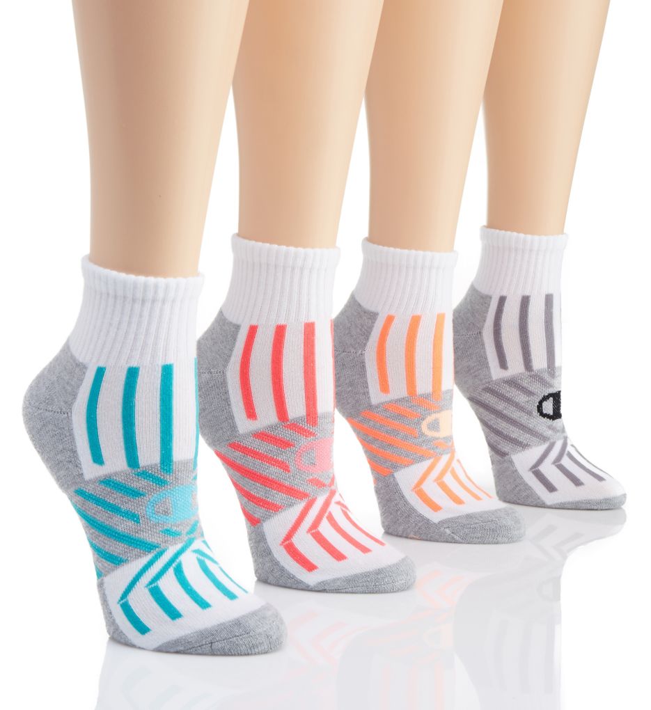 Performance Double Dry Ankle Socks - 4 Pair-acs