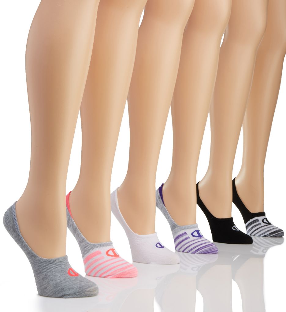 Performance Invisible Liner Socks - 6 Pair-acs