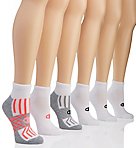 Core Performance Double Dry Ankle Socks - 6 Pack