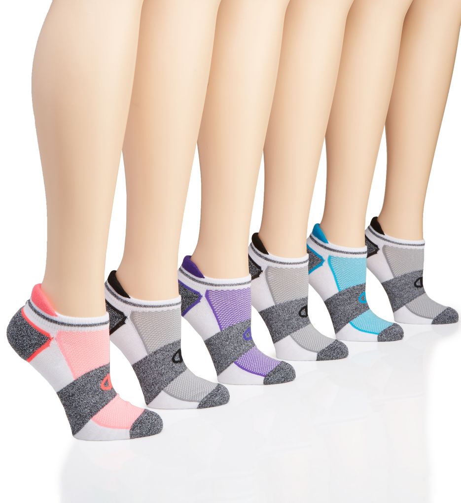 Performance Double Dry Heel Shield Socks - 6 Pairs-acs