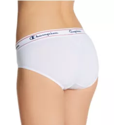 Cotton Stretch Hipster Panty White 2X