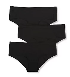Free Cut Hipster Panty - 3 Pack Black x3 XL