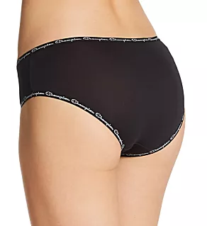Microfiber Hipster Panty - 3 Pack Black x3 L