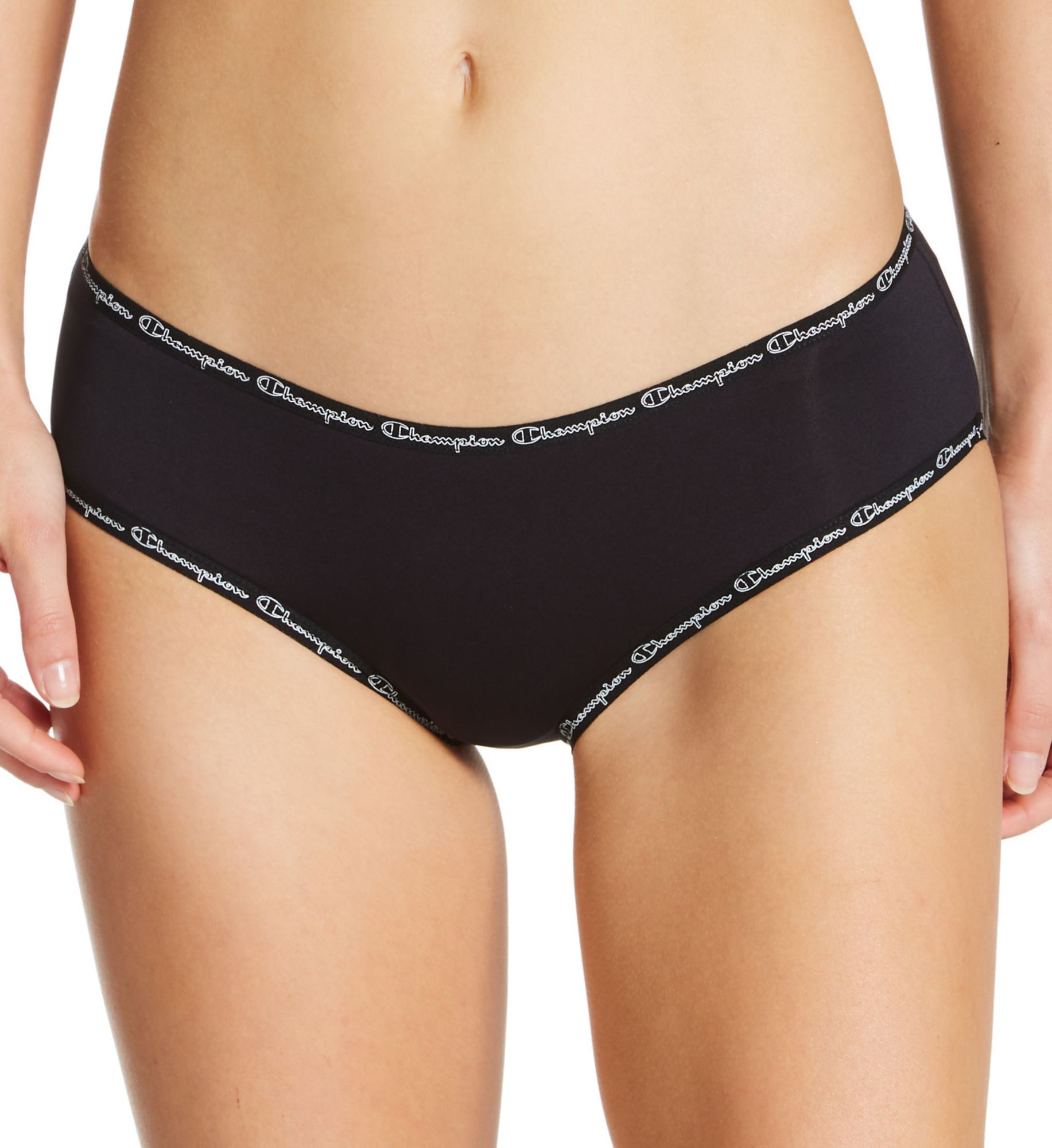 Champion Microfiber Hipster Panty - 3 Pack Black x3 XL  - Image 1