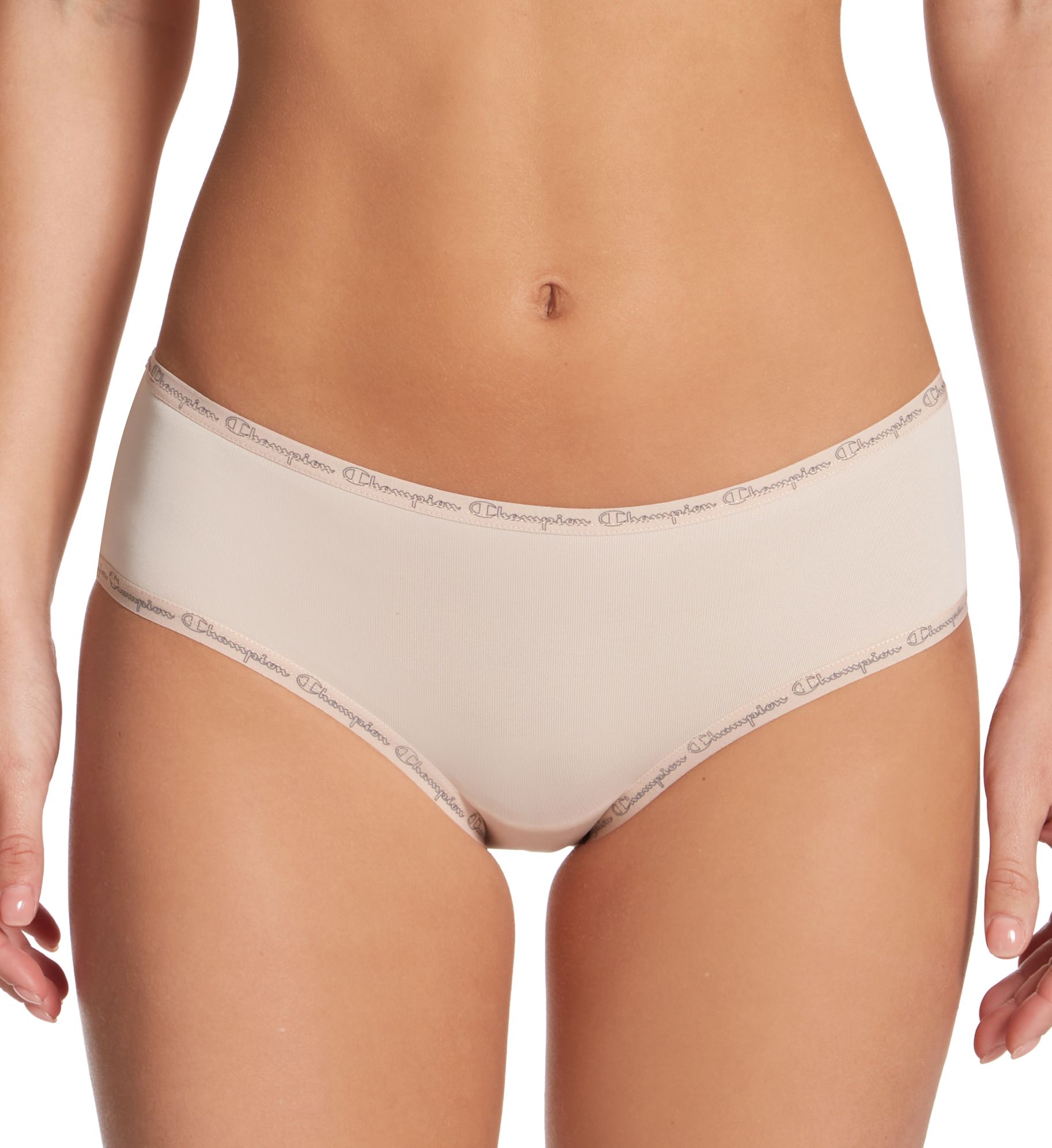 Champion Microfiber Hipster Panty - 3 Pack Soft Taupe 3 XL  - Image 1
