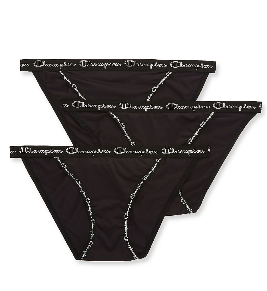 Microfiber String Bikini Panty - 3 Pack