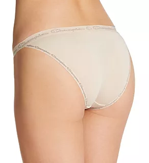 Microfiber String Bikini Panty - 3 Pack Soft Taupe 3 M