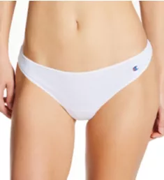 Cotton Stretch Thong White M