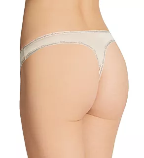 Microfiber Thong - 3 Pack Soft Taupe 3 L