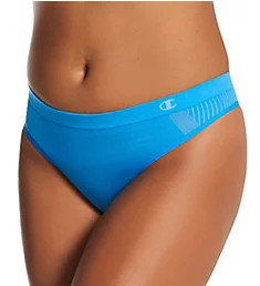 Sustainable Seamless Thong Blue Jay S