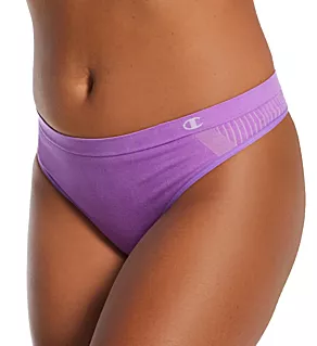 Sustainable Seamless Thong Creative Mauve 2X
