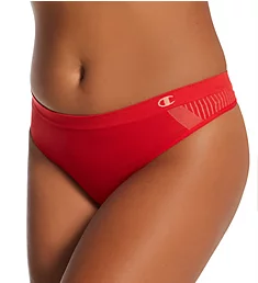 Sustainable Seamless Thong Scarlet S