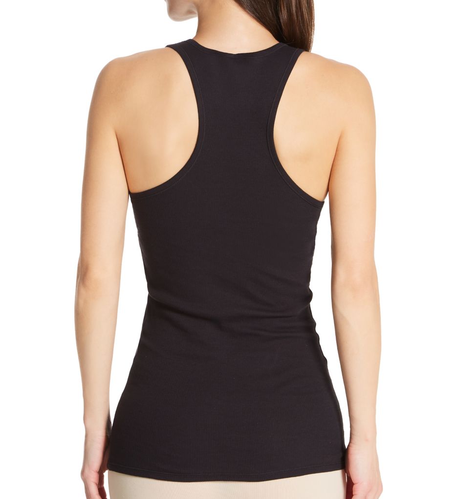 Champion Cotton Stretch Racerback Tank Black M  - Image 2