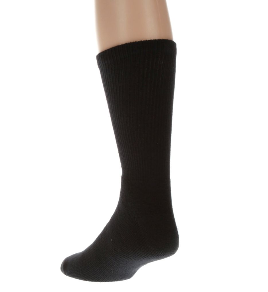 Double Dry Performance Athletic Crew Sock - 6 Pack