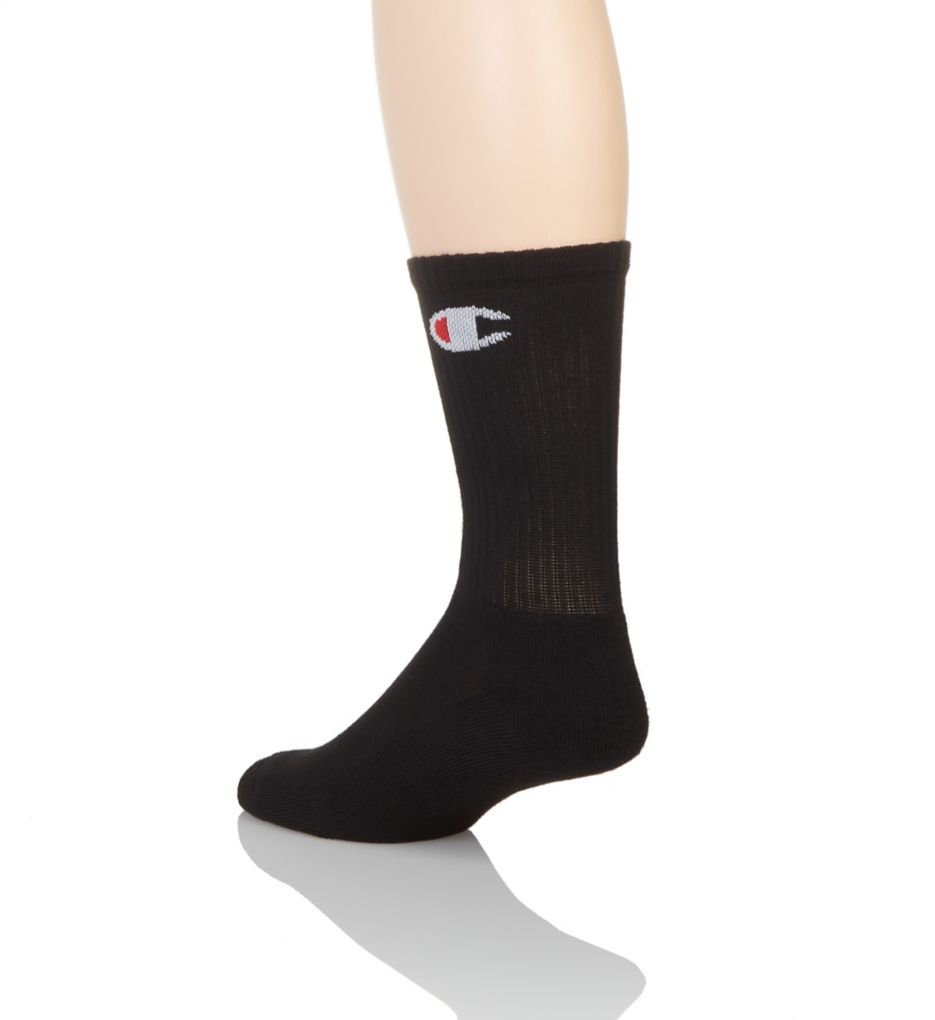 C Logo Crew Socks - 6 Pack-bs