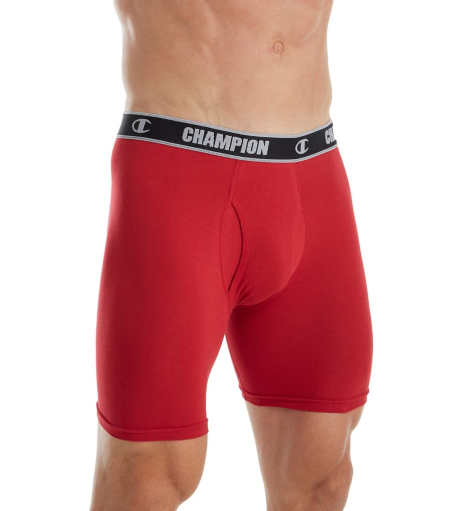 champion cotton boxer briefs