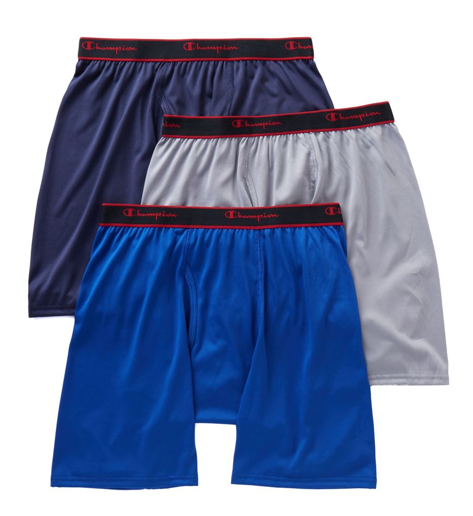 X-Temp Active Performance Long Boxer Brief -3 Pack-acs