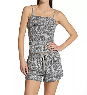 Sleep Camisole Set Granite Leopard 2X