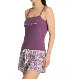 Sleep Camisole Set MidnightAsterHtr/Midni L