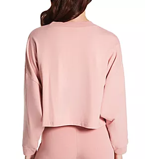 Sleep Crop Tee Pink Beige/Natural L