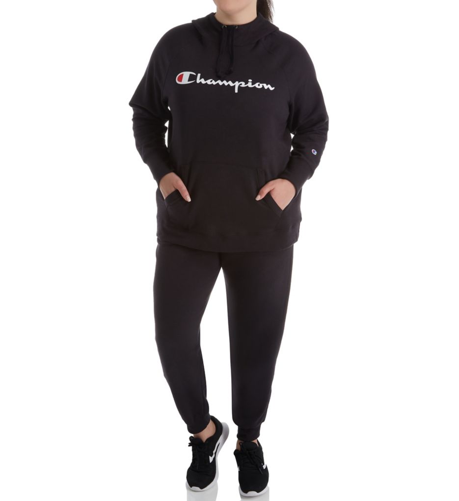 Plus Powerblend Fleece Graphic Pullover Hoodie-cs2