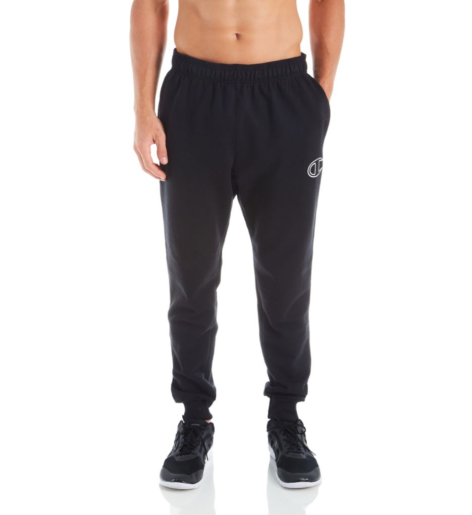 Graphic Powerblend Fleece Jogger with Applique-fs