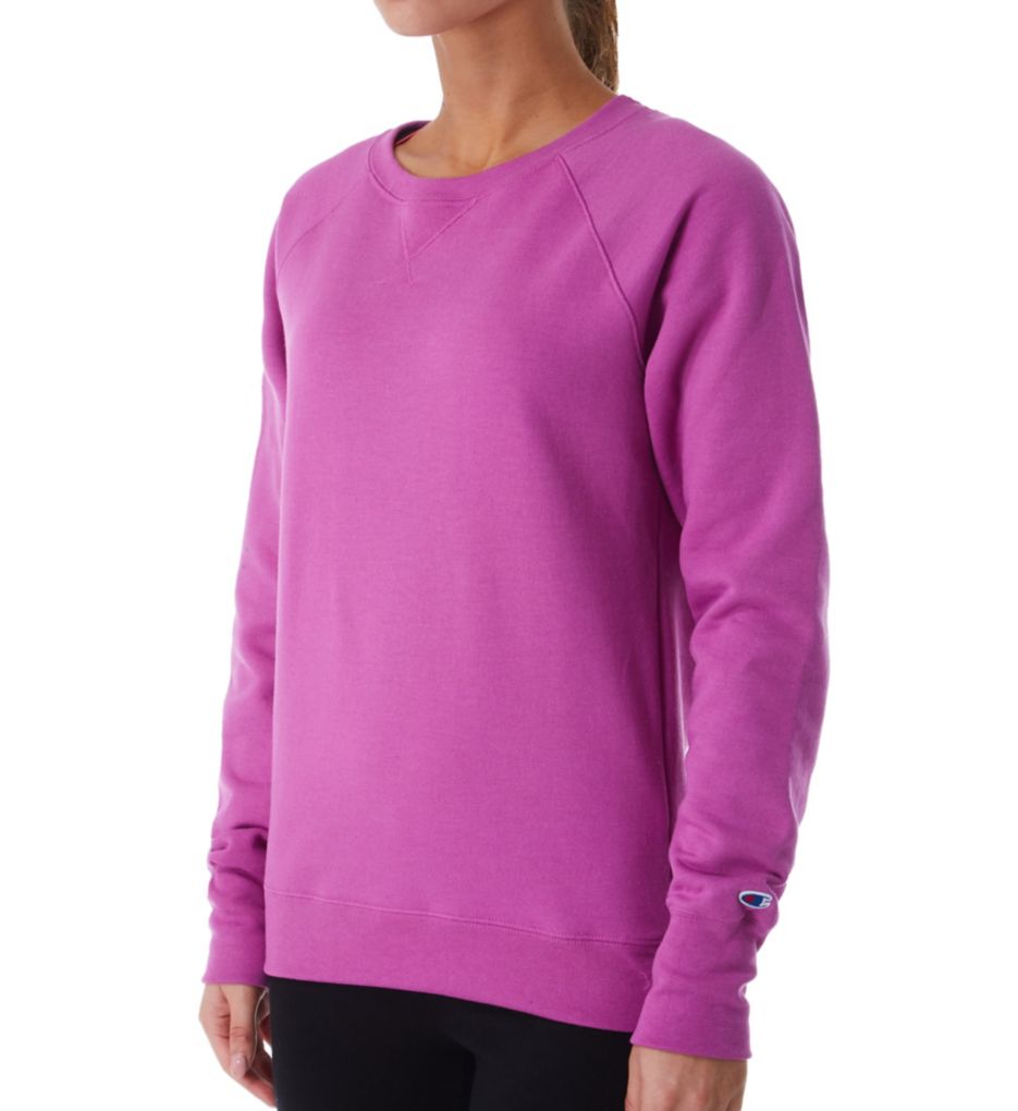 Powerblend Fleece Boyfriend Crew Neck Pullover-acs