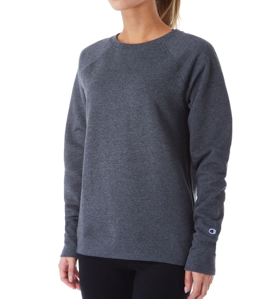 Powerblend Fleece Boyfriend Crew Neck Pullover-acs