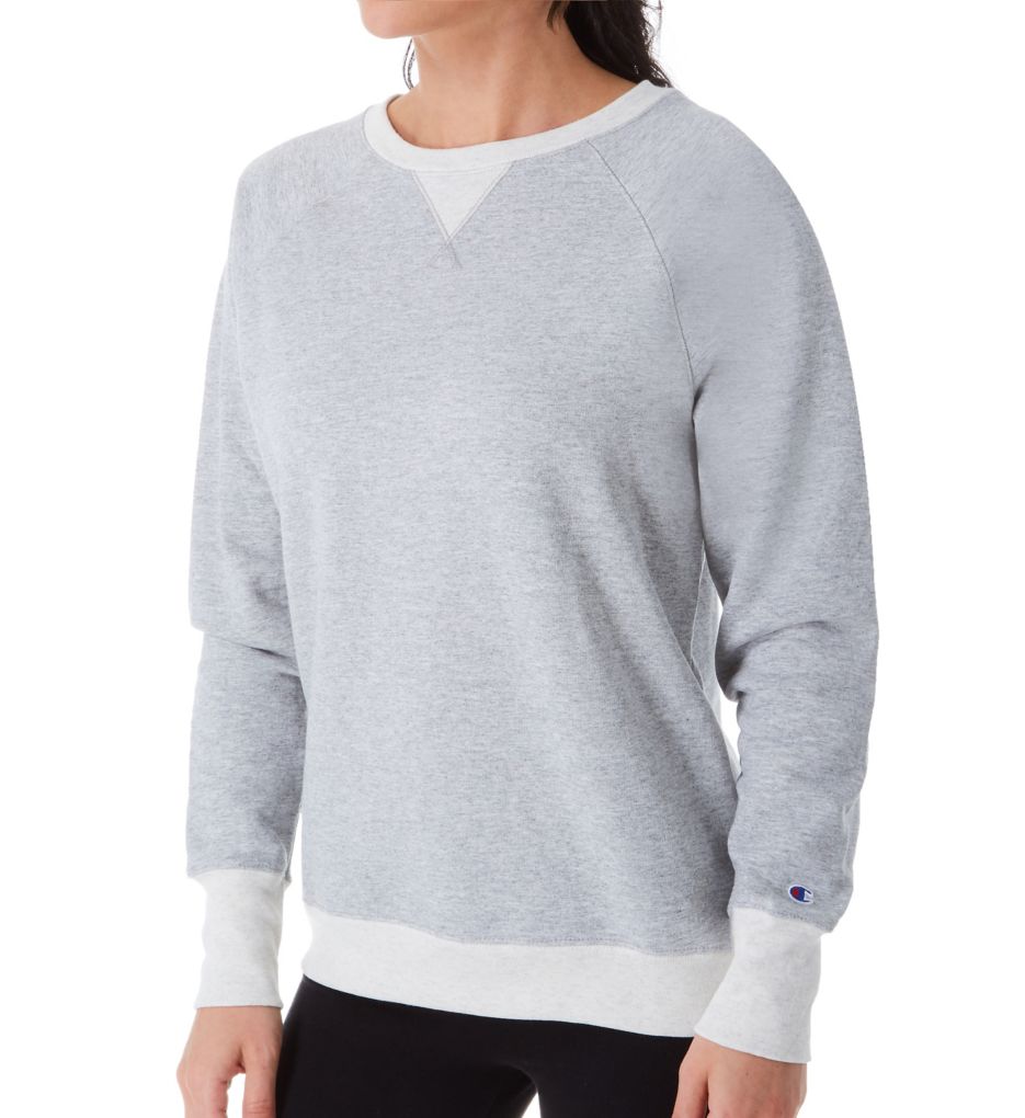 Powerblend Fleece Boyfriend Crew Neck Pullover-acs