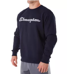 Graphic Powerblend Fleece Crew with Applique