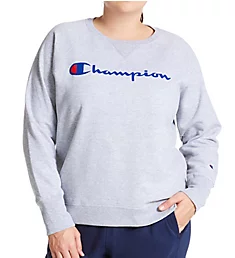 Plus Size Powerblend Fleece Graphic Pullover
