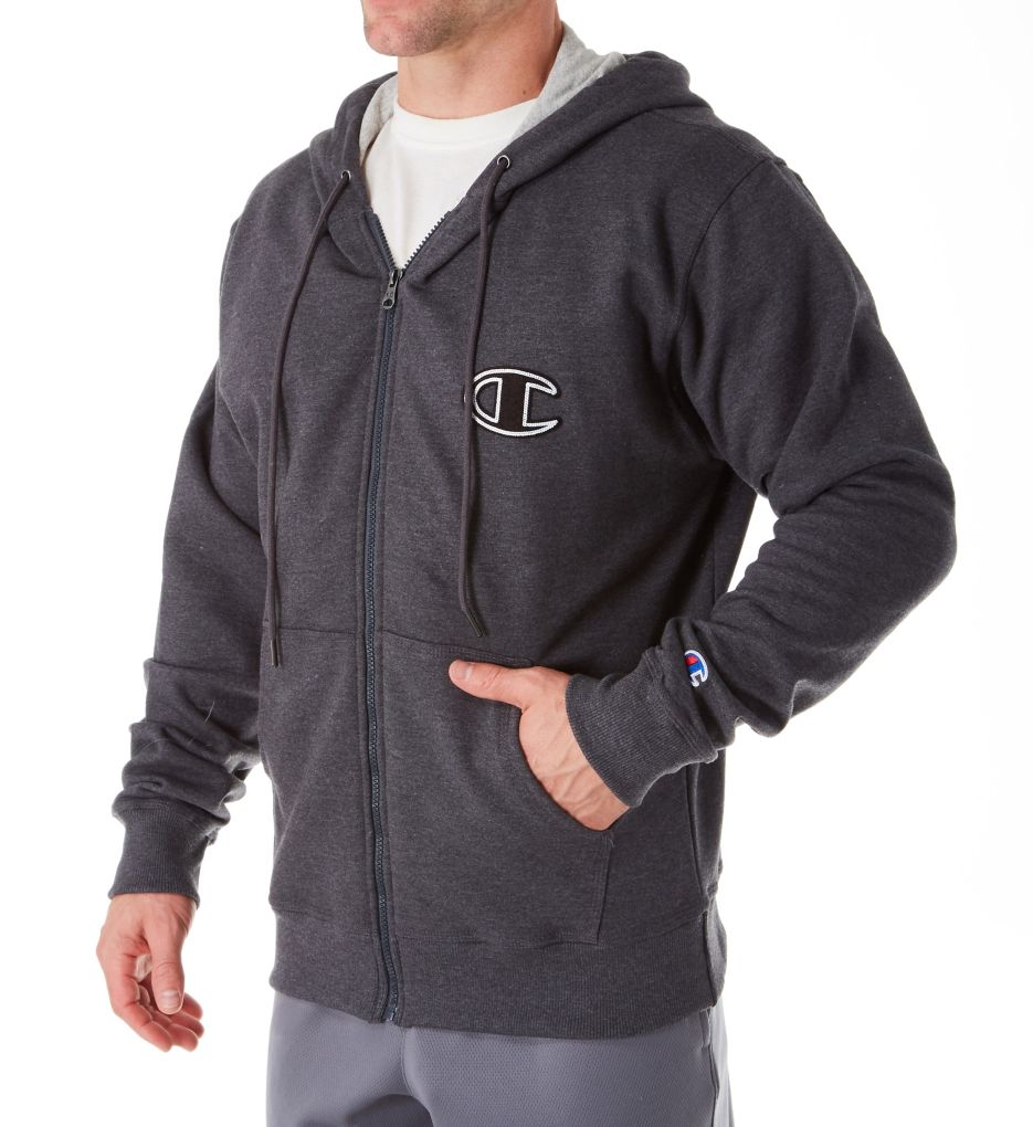 Graphic Powerblend Full Zip Fleece Hoodie