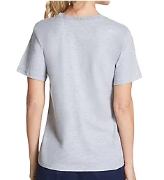 Classic Short Sleeve Crew Neck T-Shirt Oxford Gray XS