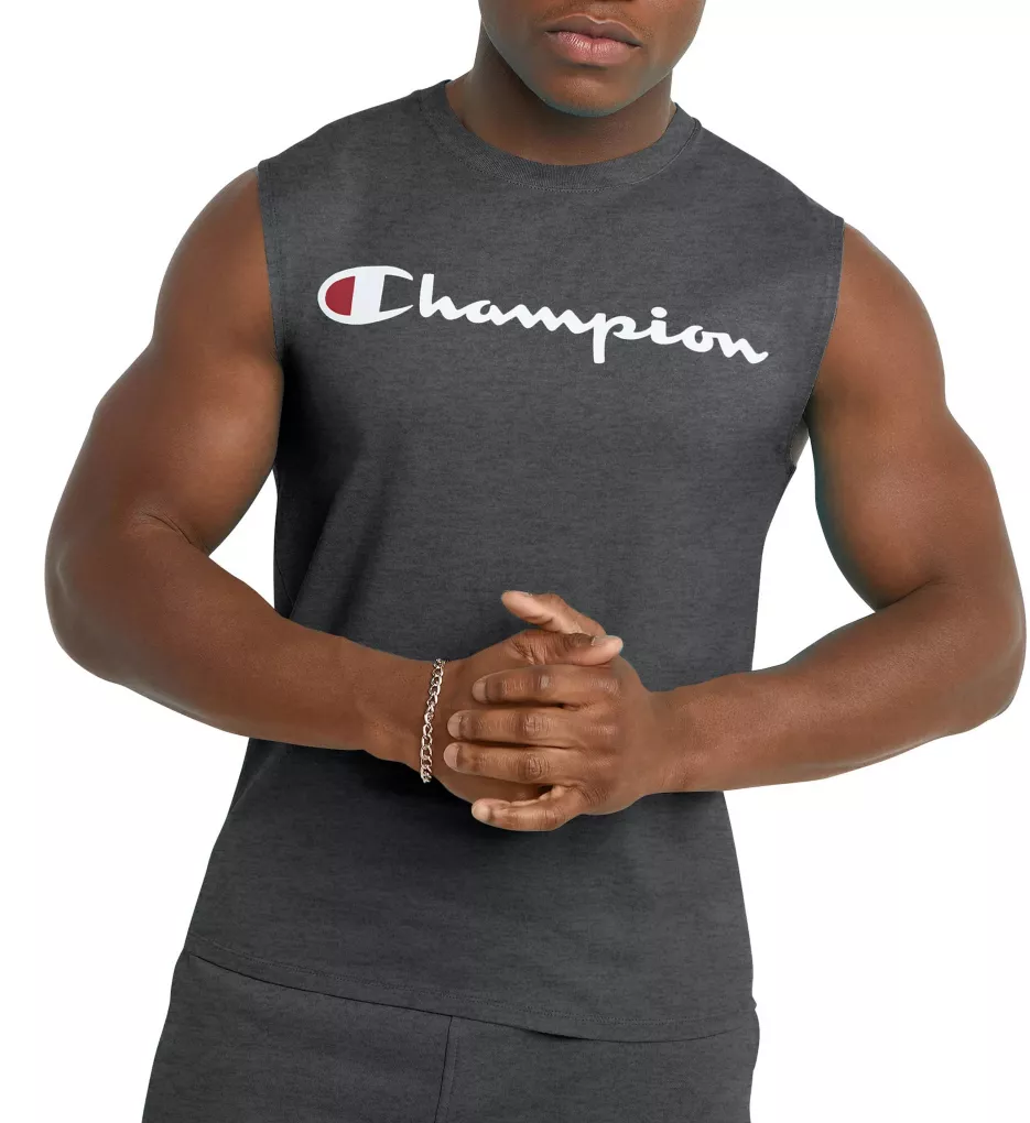 Classic Graphic Logo Jersey Muscle Shirt GRAHTR S