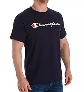 Classic Graphic Logo Jersey T-Shirt Navy L