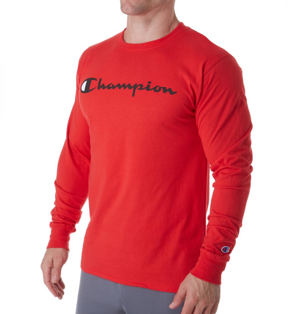 Classic Jersey Graphic Long Sleeve T-Shirt-acs