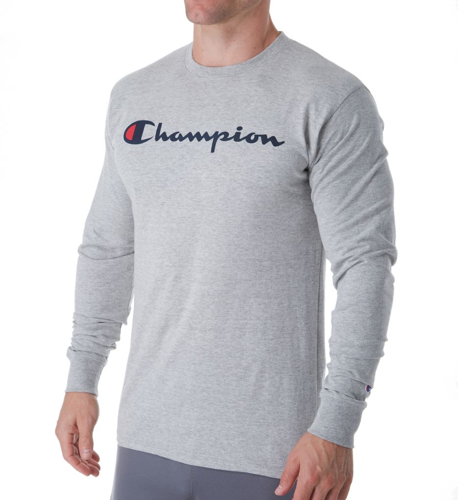 champion classic jersey long sleeve tee