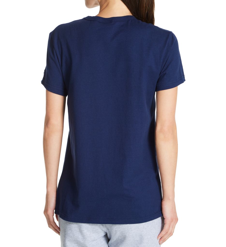 Boyfriend Script Logo 100% Cotton T-Shirt-bs