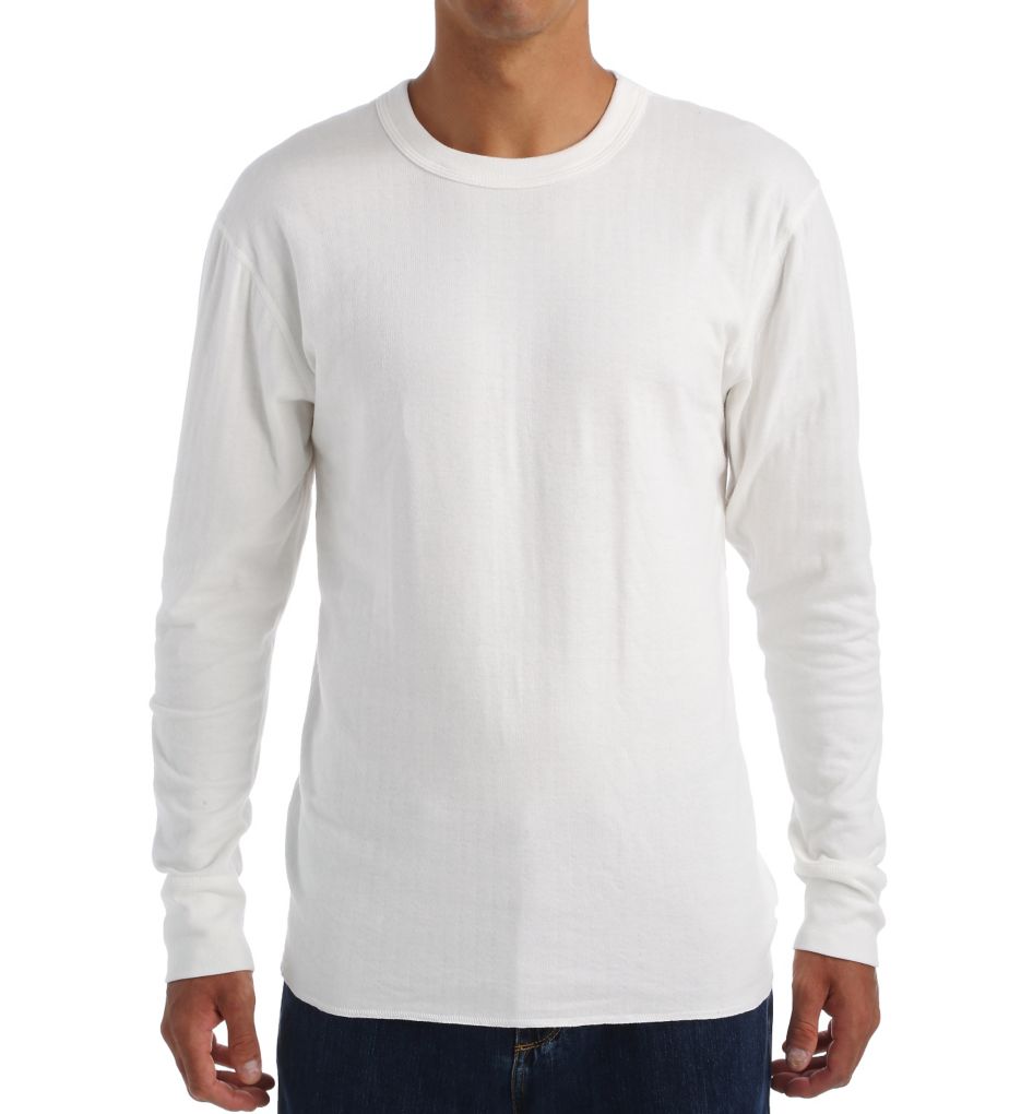 Men's Original Mid Weight Wicking Crew Neck Top-fs