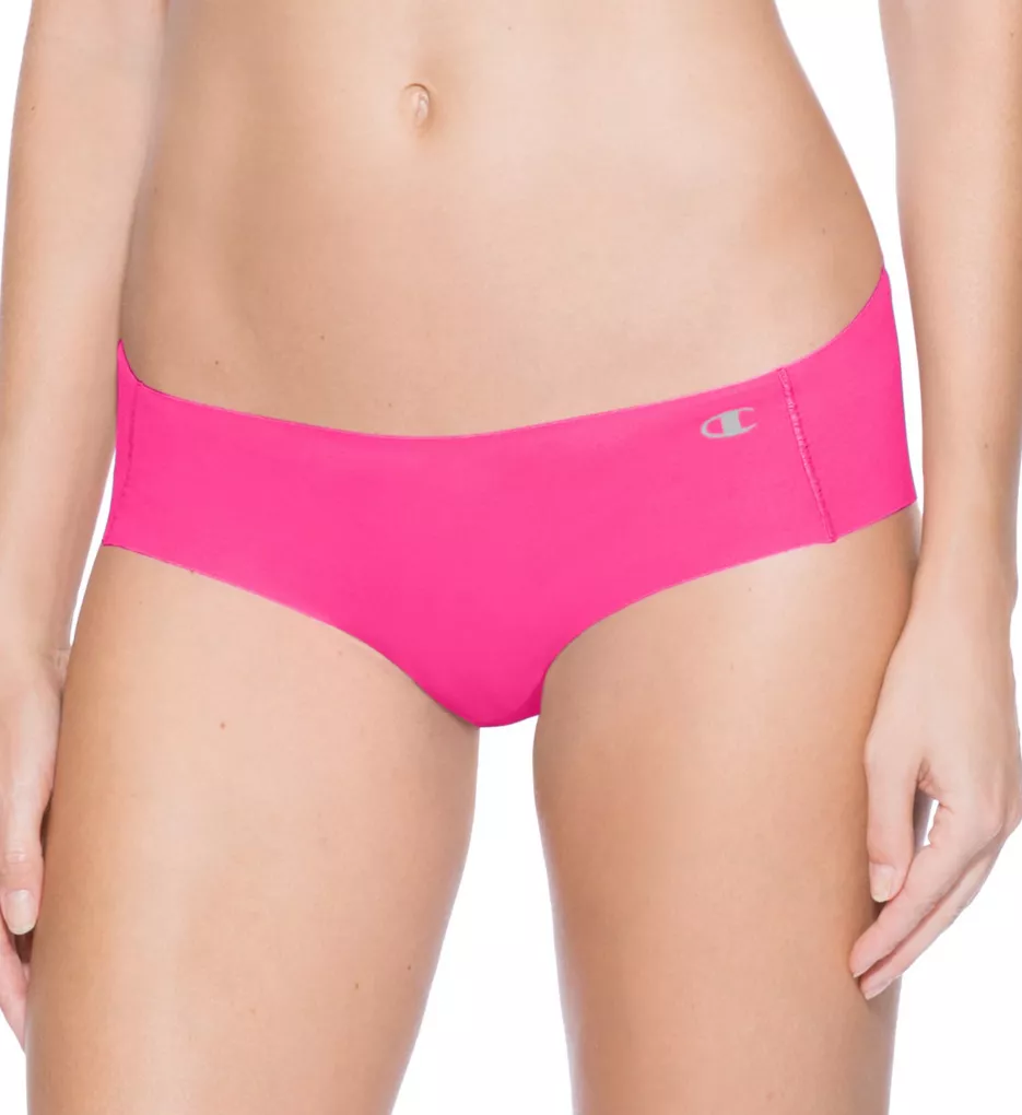 Laser Cut Double Dry Hipster Panty Pop Art Pink L