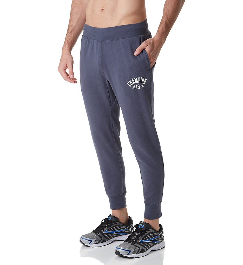 Champion P1233 Heritage Vintage Fleece Jogger (Anchor Blue)