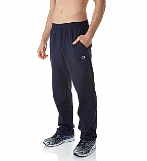 Authentic Open Bottom Jersey Pant Navy S