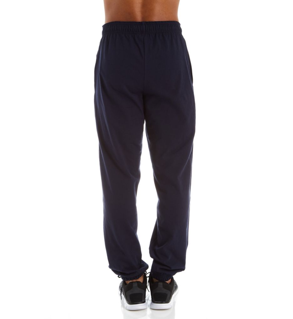 Champion Authentic Jersey Closed Bottom Pant Navy S  - Image 2