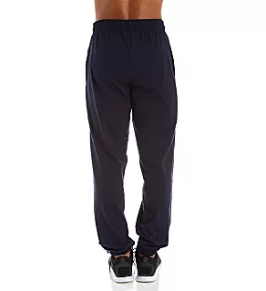 Authentic Jersey Closed Bottom Pant Navy XL