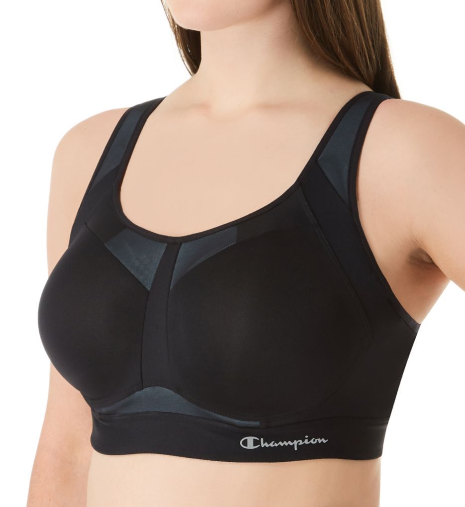 Control Sports Bra, Black