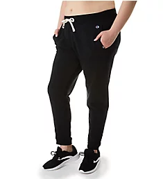 Heritage Plus Size French Terry Jogger Black 1X