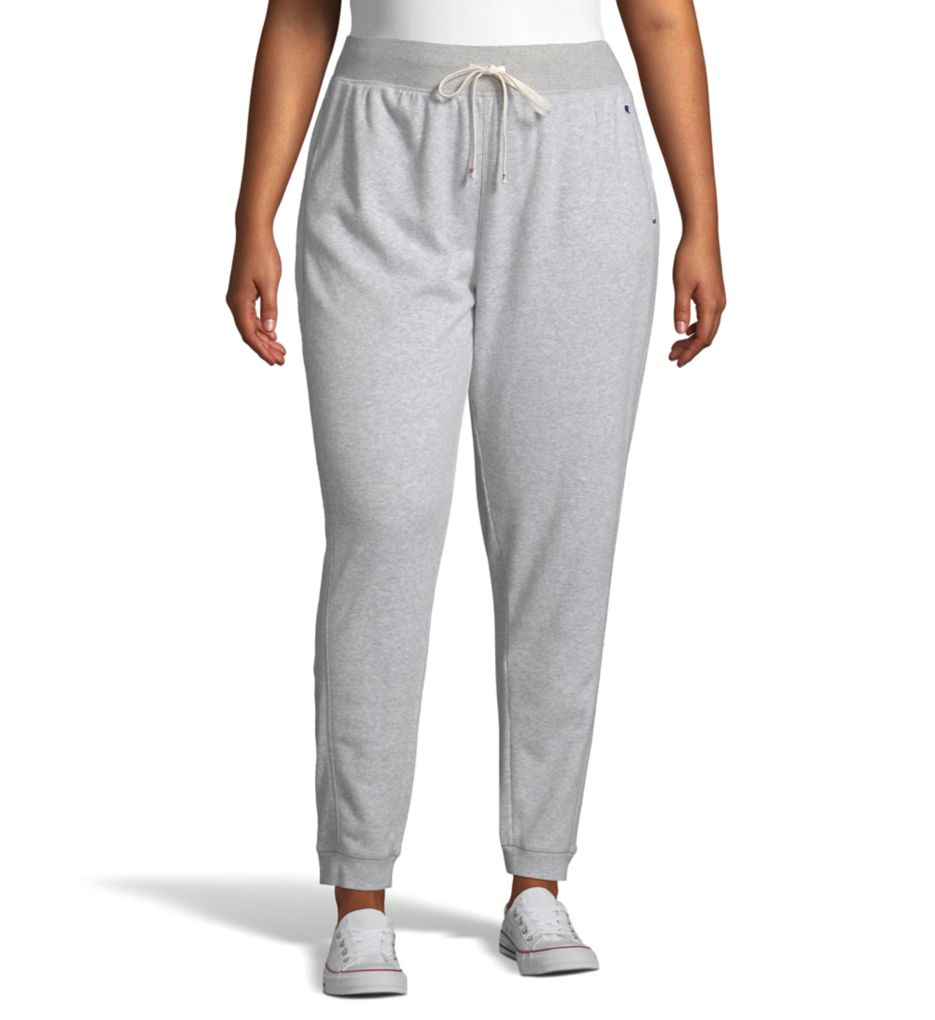 Champion Women s Plus French Terry Joggers Oxford Grey Heather