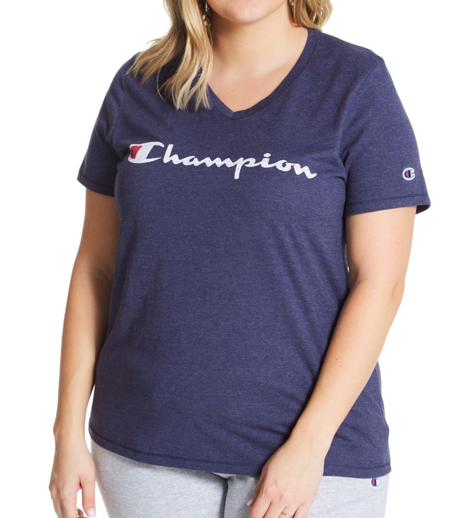 Champion v neck clearance t shirts womens